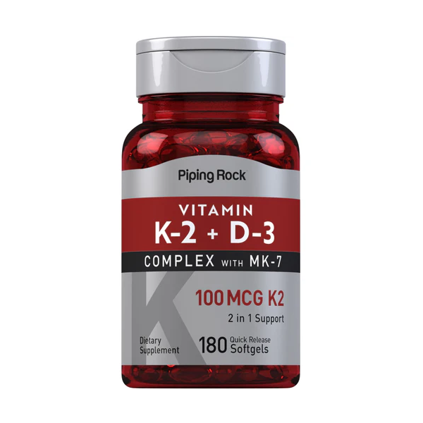 Vitamina K2 e D3 100mcg (per porzione) – 180 softgels
