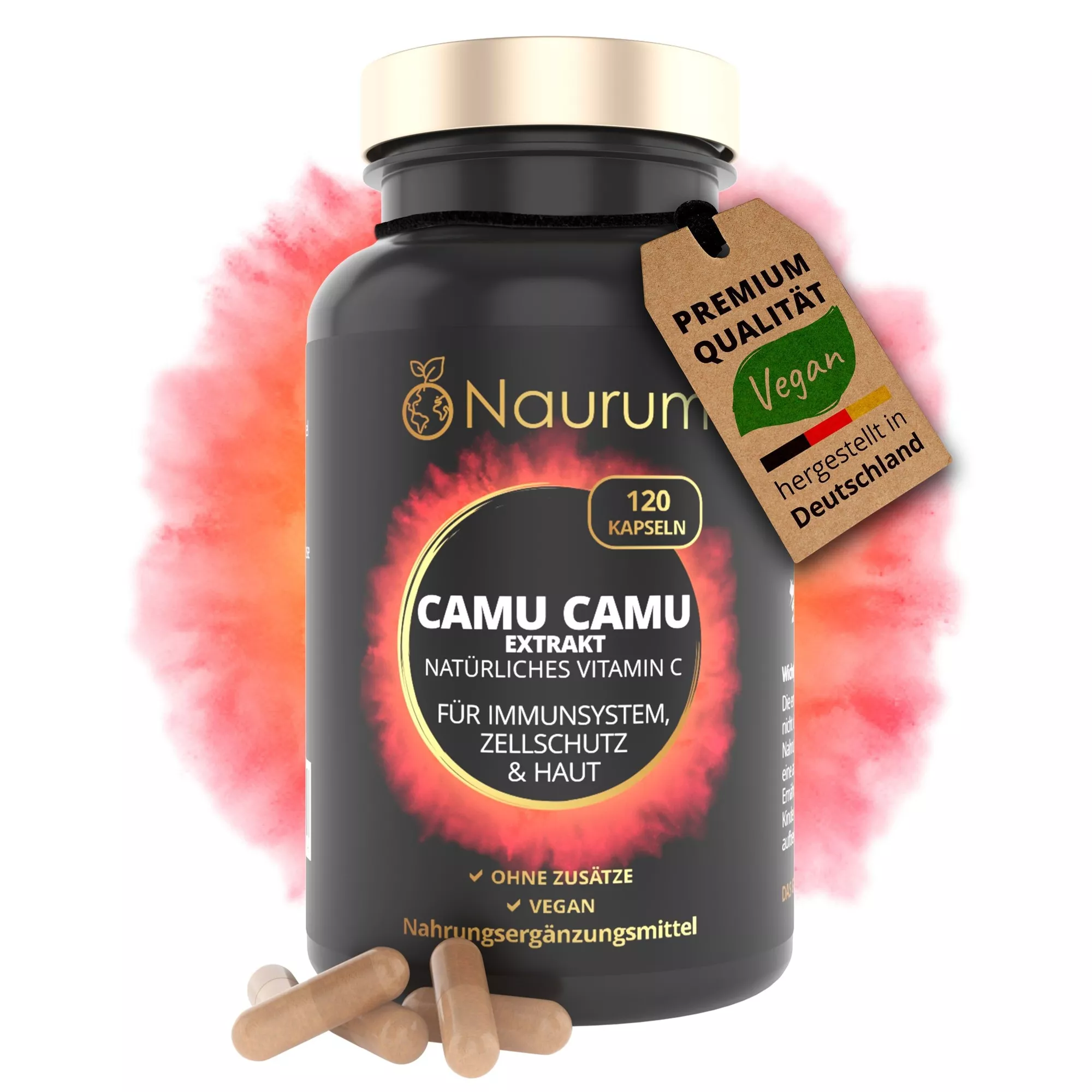 Vitamina C con estratto di Camu Camu – 120 capsule
